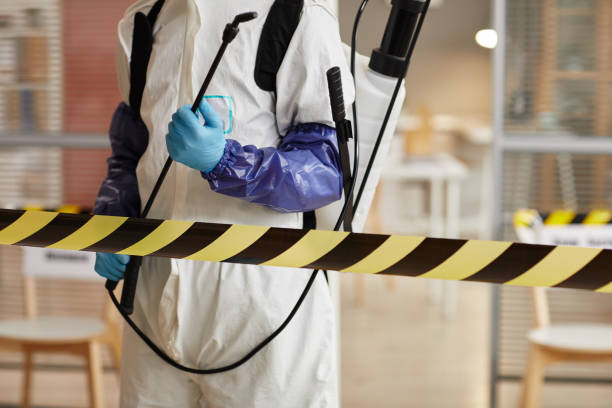 Professional Blood Cleanup technician working in Jefferson, OR